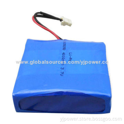 4,000mAh 3.7V Li-polymer Battery, 805050, Used for ATM, Vending Machine